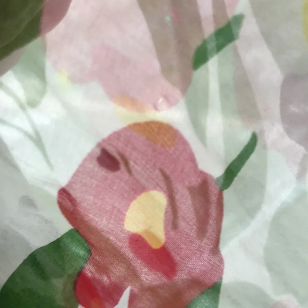 Vintage floral Kenzo made in France 100% silk scarf